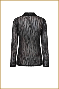Alternative view of CO COUTURE- BarbCC O-Neck Blouse zwart-COC250043