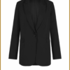 STUDIO ANNELOES- Fran blazer zwart -STU250013