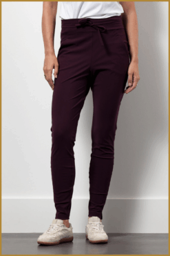 STUDIO ANNELOES-Stairdown trousers blackberry-STU250104