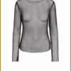 CO COUTURE-KrystalCC Net Blouse zwart-COC250042 CO COUTURE-KrystalCC Net Blouse zwart-COC250042