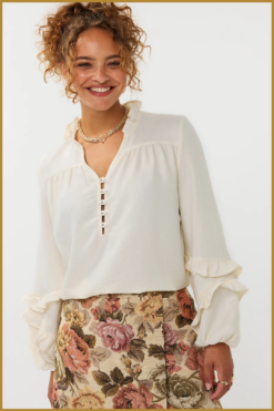 YDENS-blouse jacky ecru-YDE250044