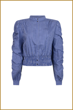 Alternative view of AAIKO-S beudine check blauw-AAI250080