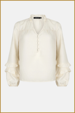 Alternative view of YDENS-blouse jacky ecru-YDE250044