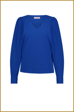 Alternative view of STUDIO ANNELOES-Les top-royal blue-STU250005