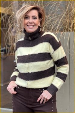 Alternative view of INUZ-Vest Afke bruin geel-INU260013