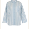 STUDIO ANNELOES-Erin stripe blouse multi-STU260035