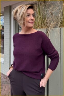 INUZ SELECT Basic V bordeaux-SEL250030