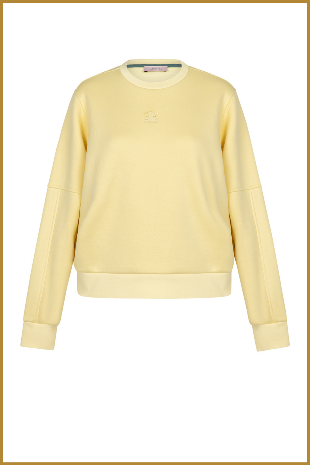 STUDIO ANNELOES-pleuni studio sweater butter yellow-STU260033 STUDIO ANNELOES-pleuni studio sweater butter yellow-STU260033 - Afbeelding 2