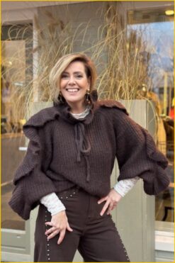 Alternative view of INUZ SELECT- Trui Emma bruin-SEL260014