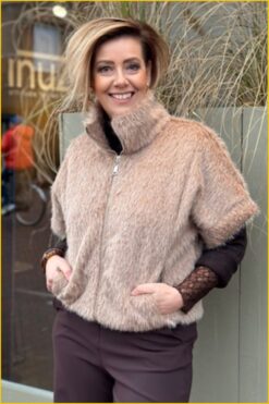 INUZ-Vest perla beige-INU250328